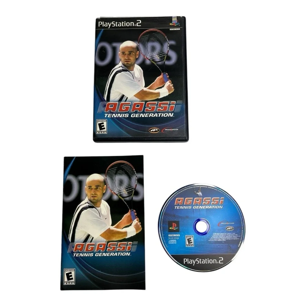 PlayStation 2 PS2 Thrillville Namcomuseum Tennis NBA 2K7 Dance Bundle Lot 6